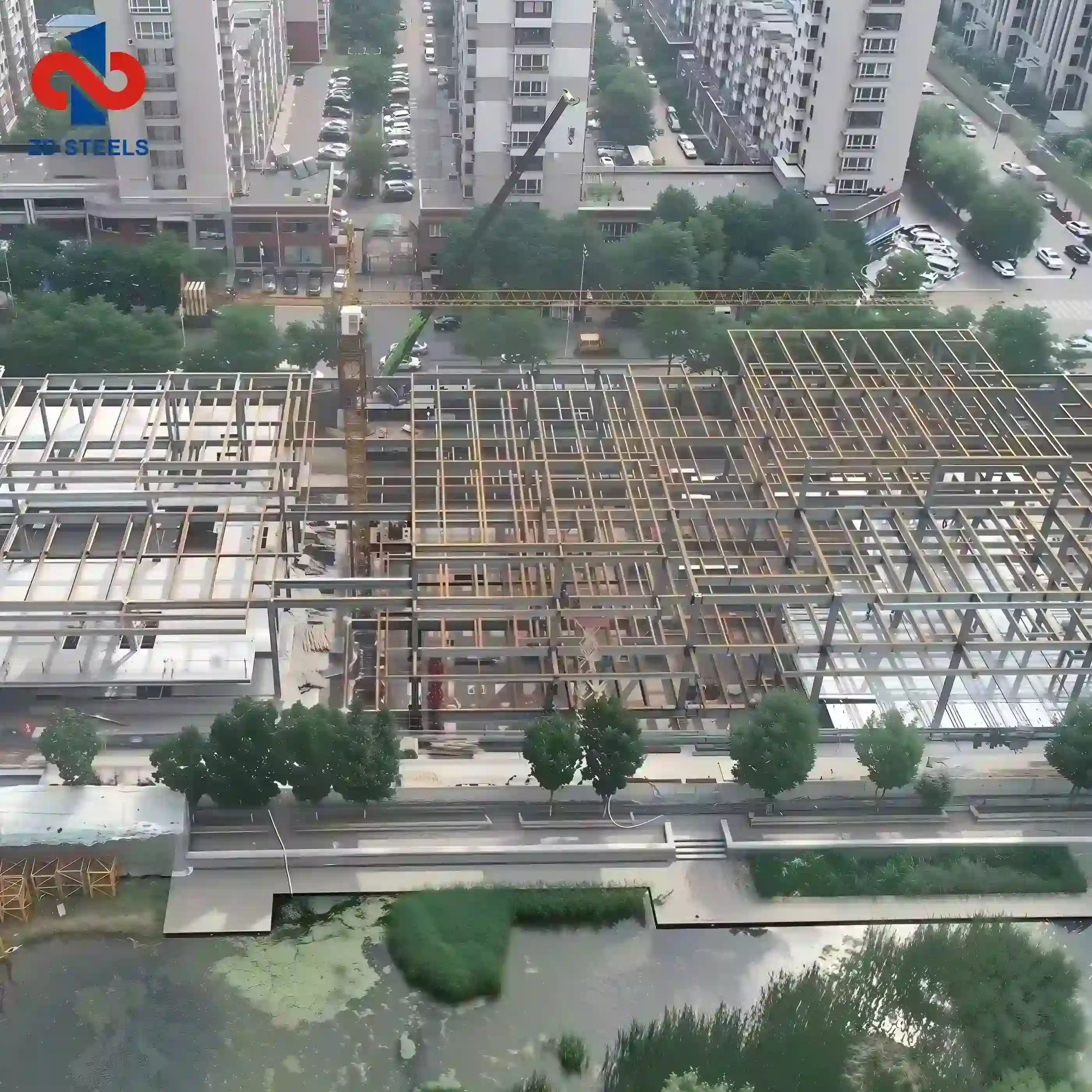 Exhibition Center Steel Truss